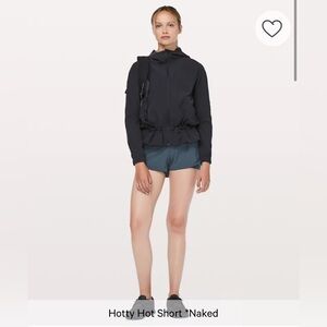 Lululemon, hotty hot short naked, size small